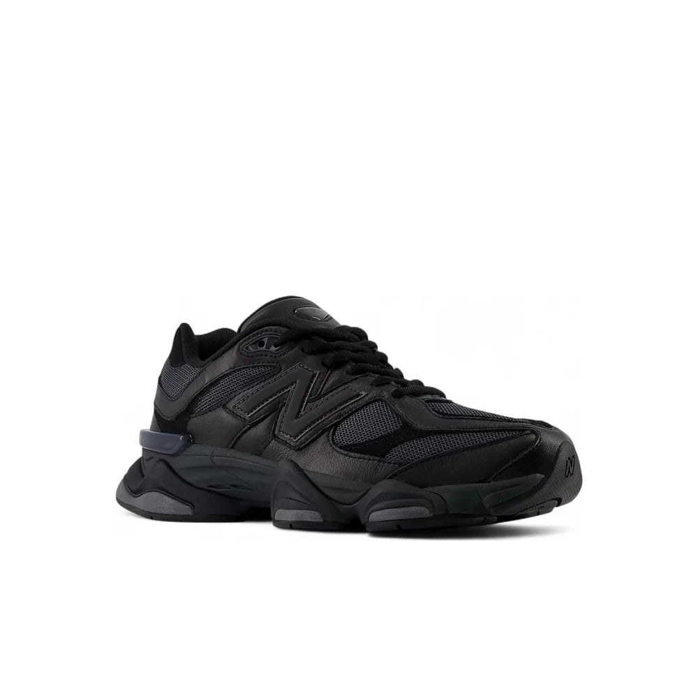 New Balance 9060 'Triple Black Leather'
