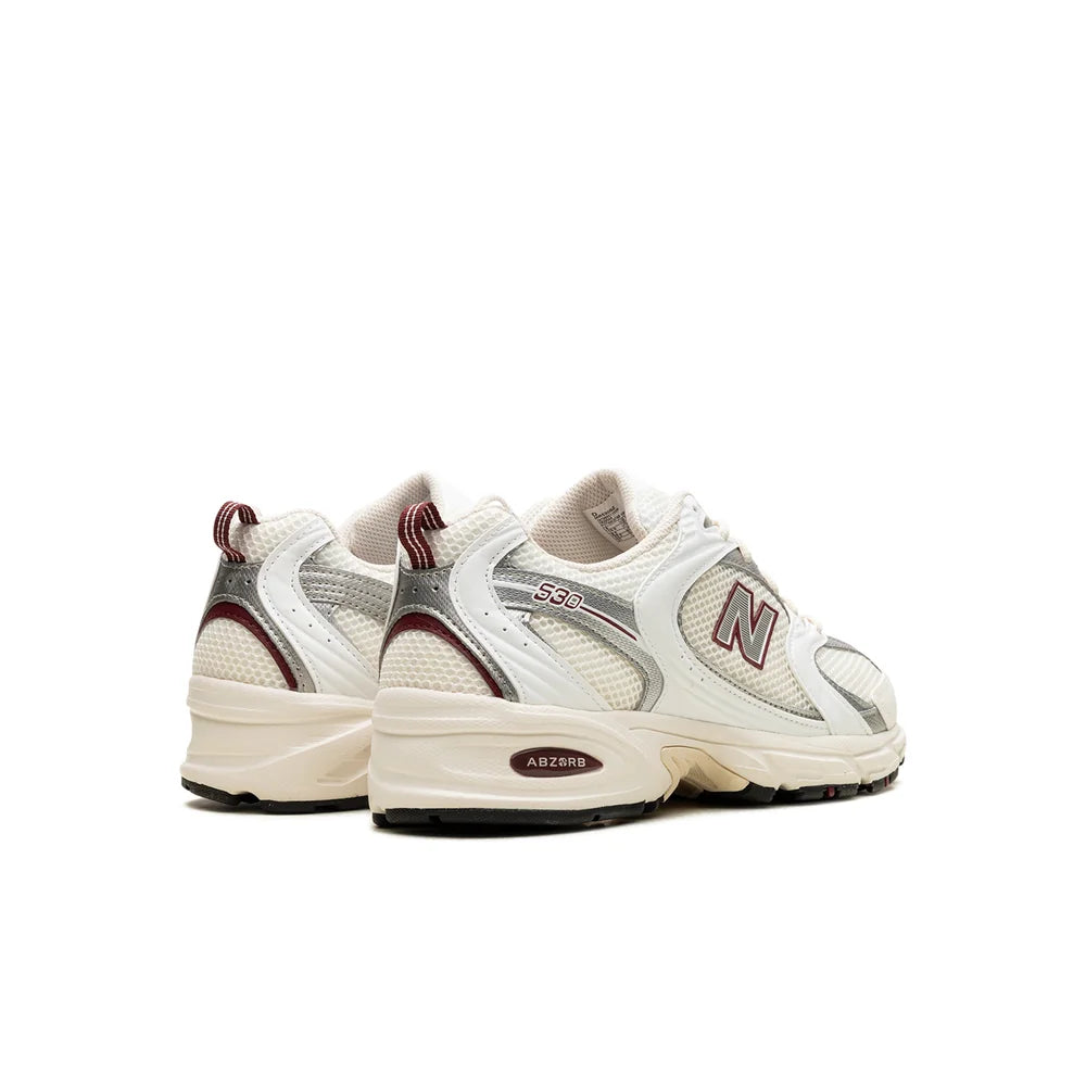 New Balance 530 Sea Salt Mercury Red