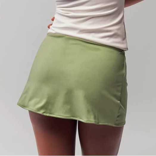 Plaid Folded Mini Skirt EDDIT TITLE