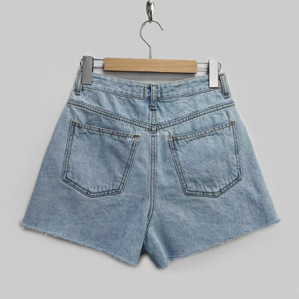 High-Waist Jorts