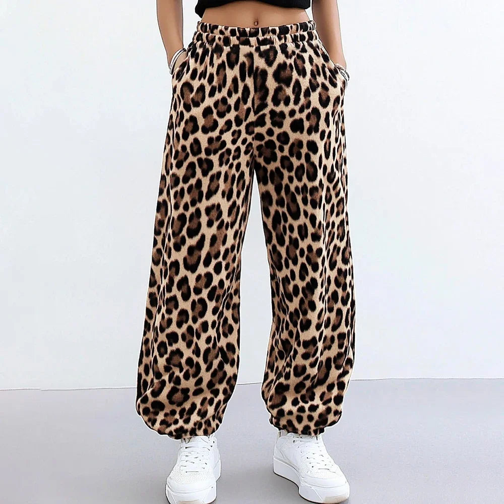 Wild Print Pants