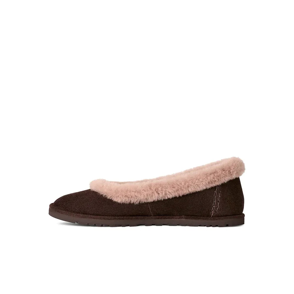 UGG Zora Ballet Flat Dusted Cocoa