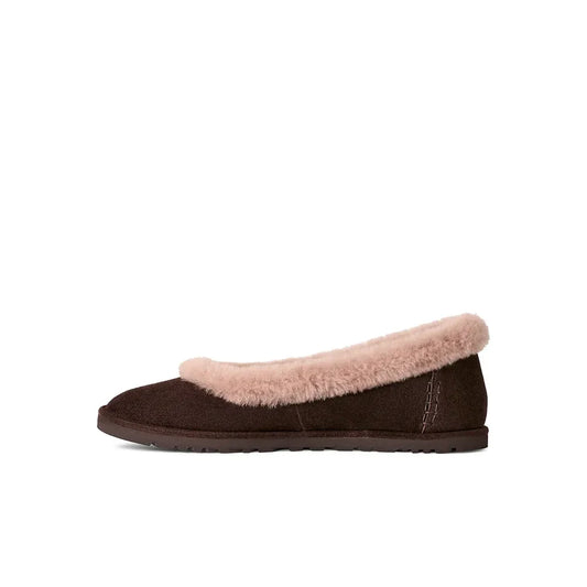 UGG Zora Ballet Flat Dusted Cocoa