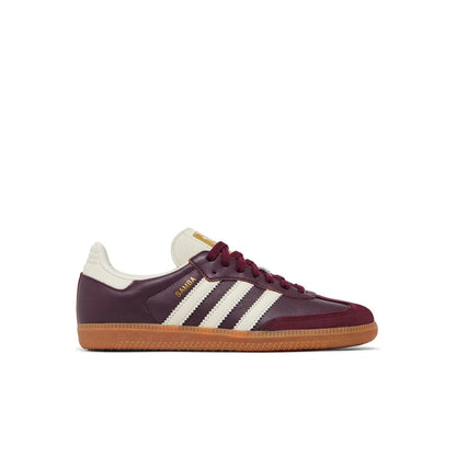 Adidas Samba OG 'Maroon Gold Metallic'