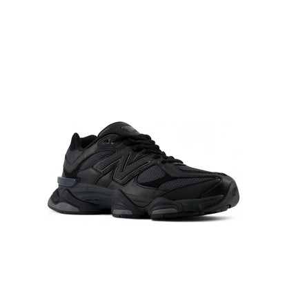 New Balance 9060 'Triple Black Leather'
