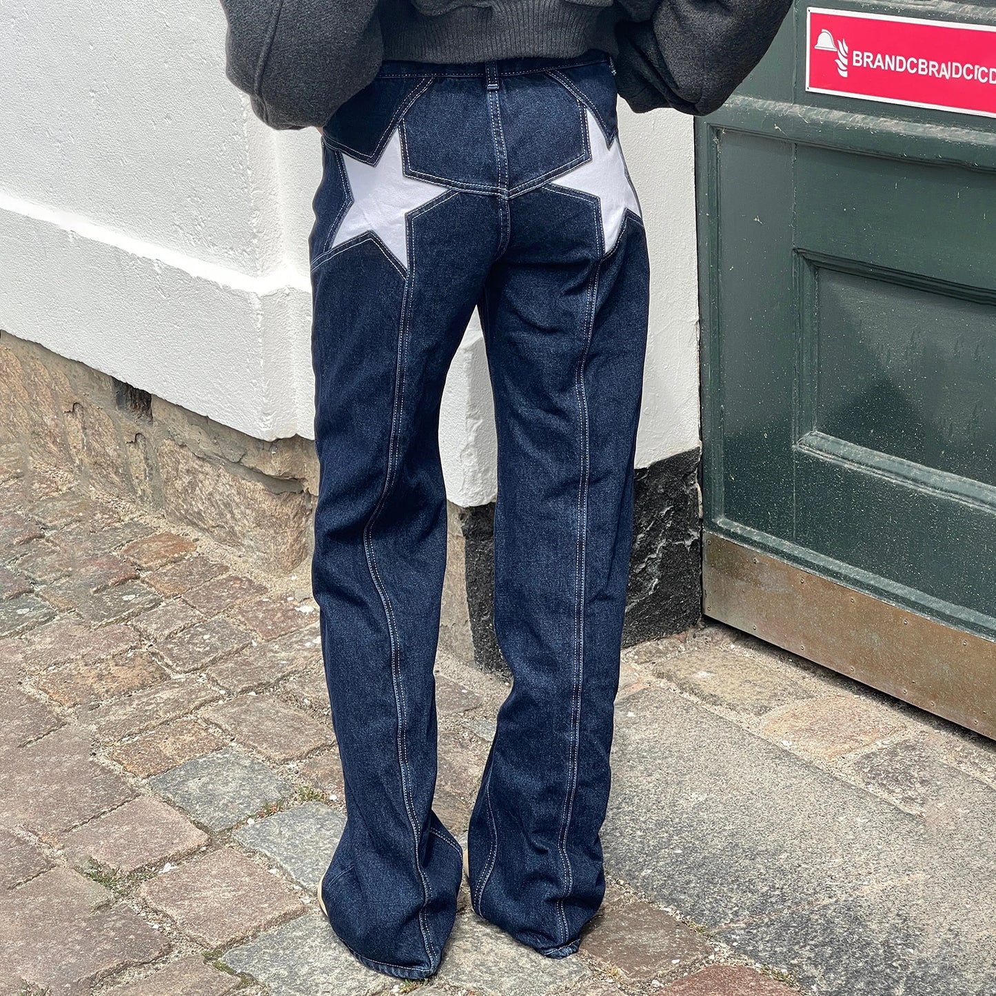 Star Print Jeans