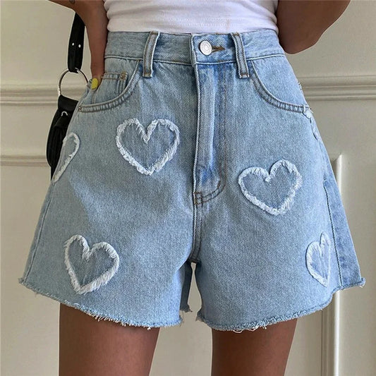 High-Waist Jorts