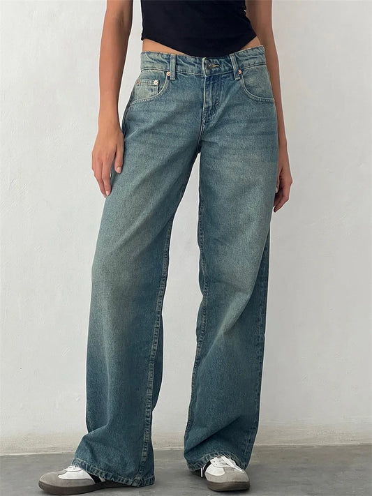 Baggy Wide Leg Denim
