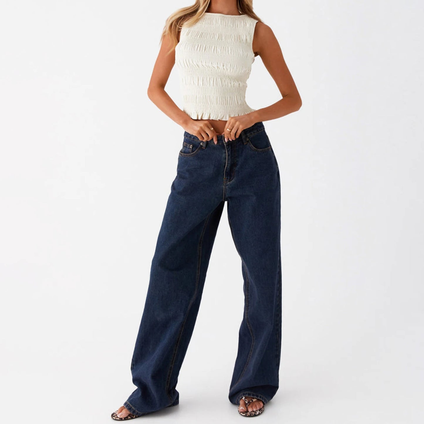 Velvet Sleeveless Top
