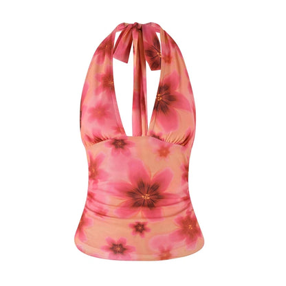 Backless Halter Top