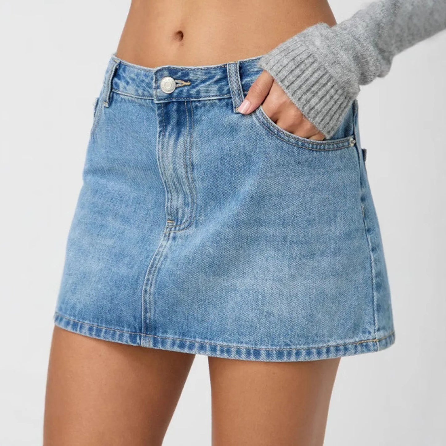 Retro Denim Mini