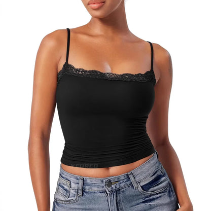 Lace Square Vest