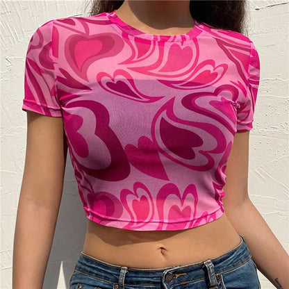 Patchwork Fitted Tee