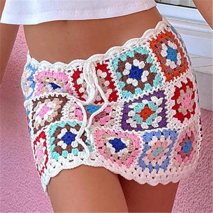 Ruffle Mini Skirt