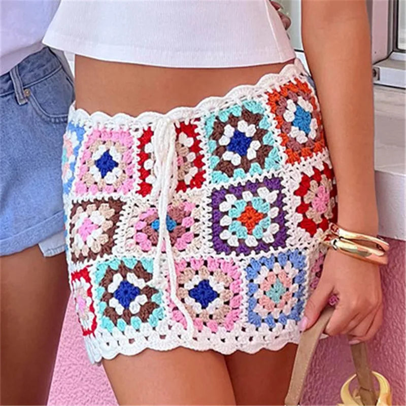 Ruffle Mini Skirt