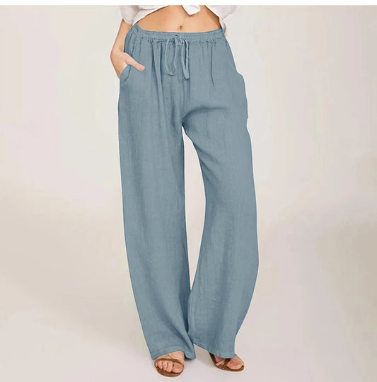 Linen Wide Pants