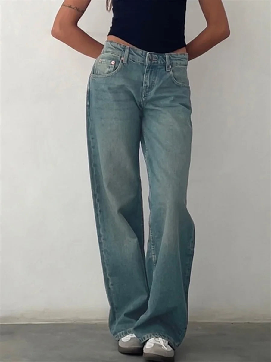 Baggy Wide Leg Denim
