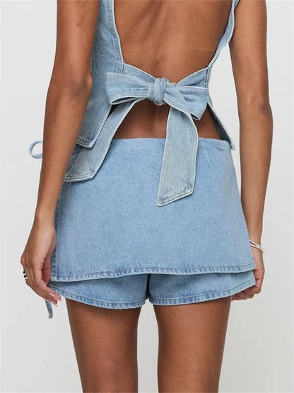 Mini Skirt Shorts