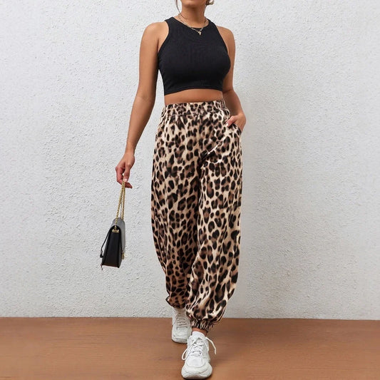 Wild Print Pants