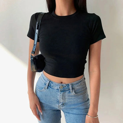 Fitted Crop Tee