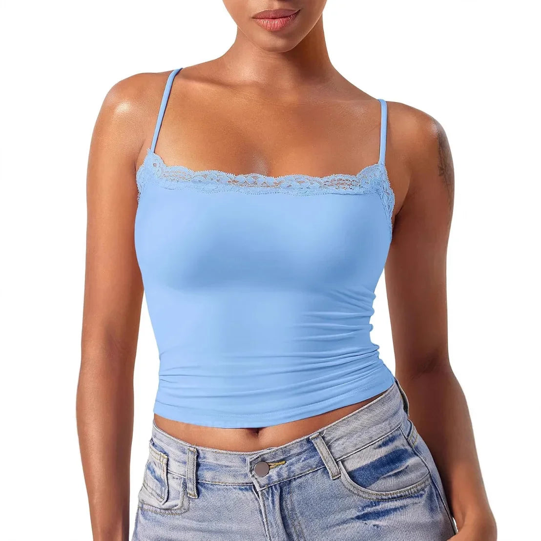 Lace Square Vest