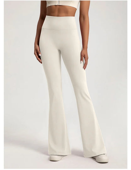 Flared Cotton Yoga Pants