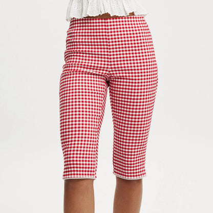 Graphic Print Capri Pants