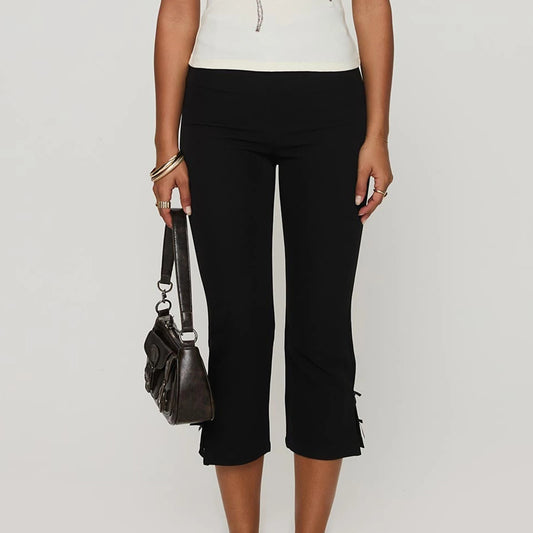 Cropped Capri Pants