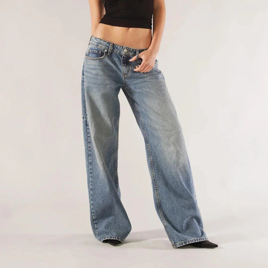 Gradient Loose Fit Denim