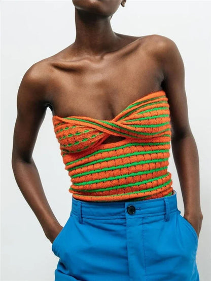 Knit Tube Top