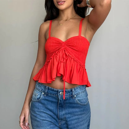 Shirred Cami Top