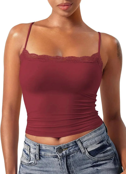 Lace Square Vest