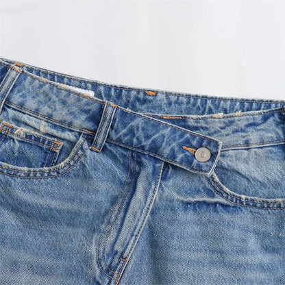 Denim Mini Skirt