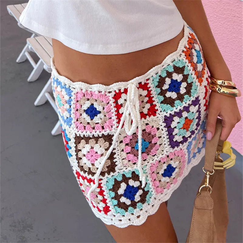 Ruffle Mini Skirt