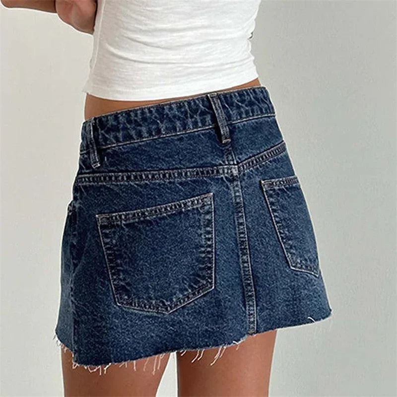 Denim Mini Skirt