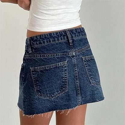 Denim Mini Skirt