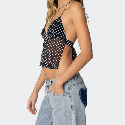 Sculpted Halter Cami