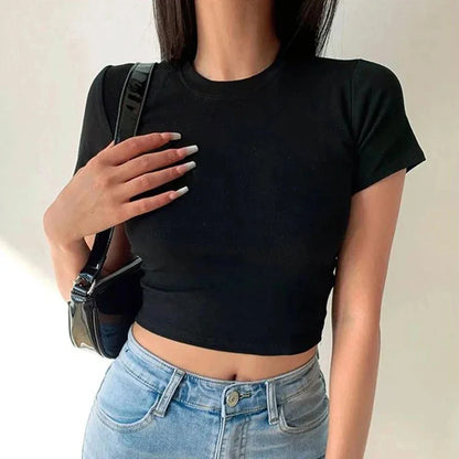 Fitted Crop Tee