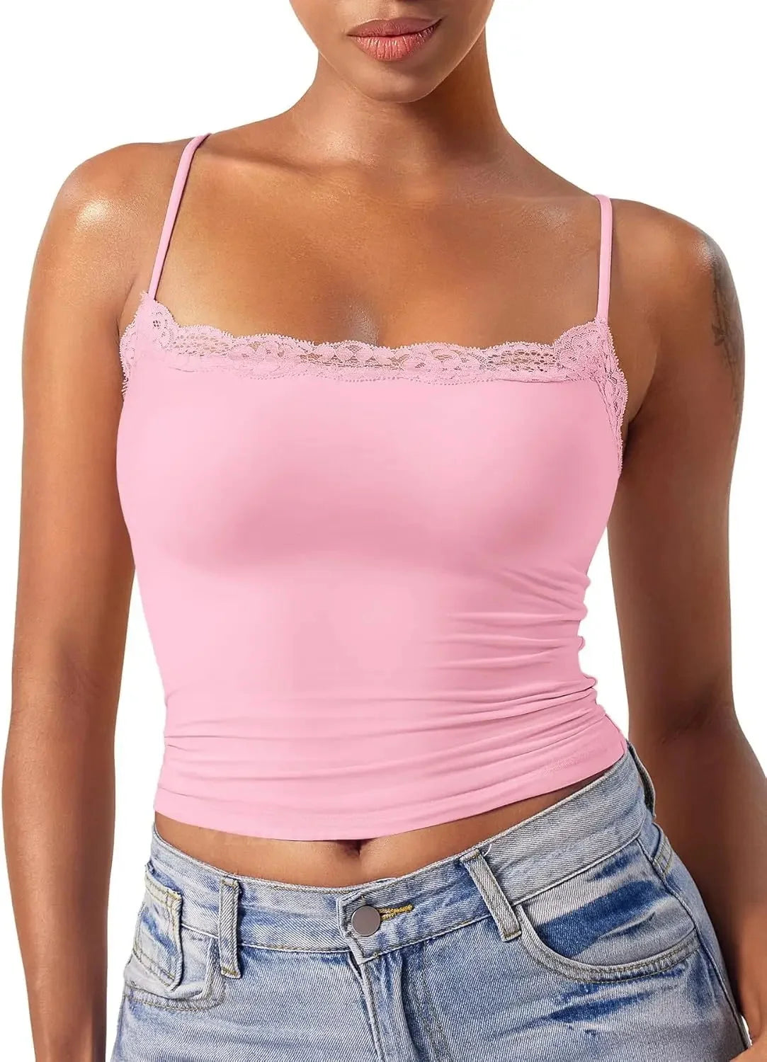 Lace Square Vest