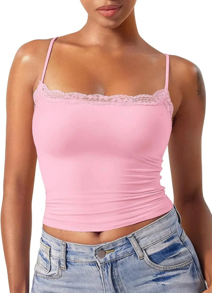 Lace Square Vest