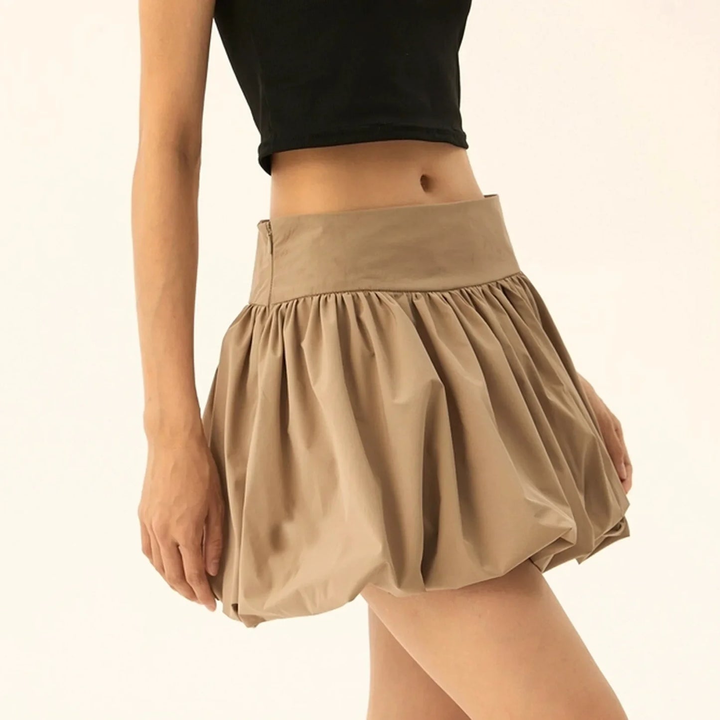 High-Waisted Mini Skirt