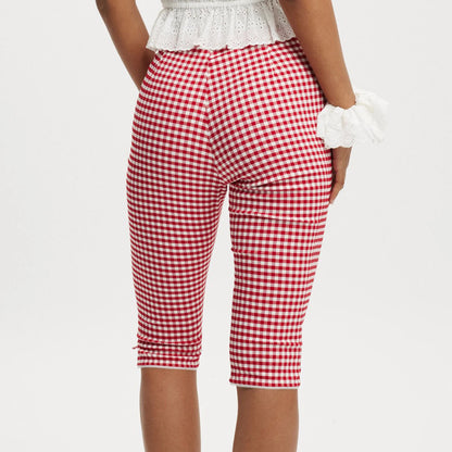 Graphic Print Capri Pants