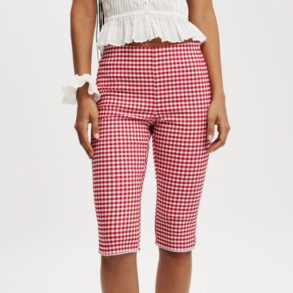 Graphic Print Capri Pants