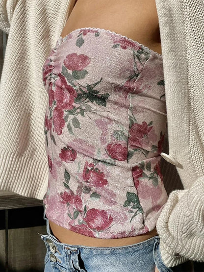 Ruched Tube Top